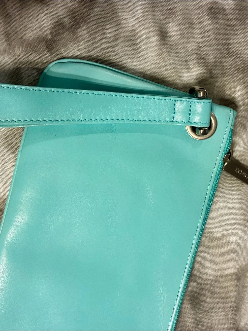 Vintage HOBO International Leather Clutch